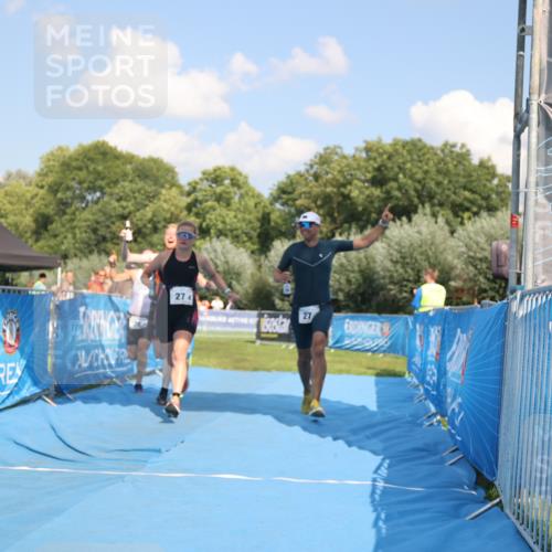 25.08.2024 - Elbe Triathlon Hamburg H.Heesch http://msf.ph/oto/6857860 25.08.2024 16:19:41 Ziel  meine-sportfotos.de