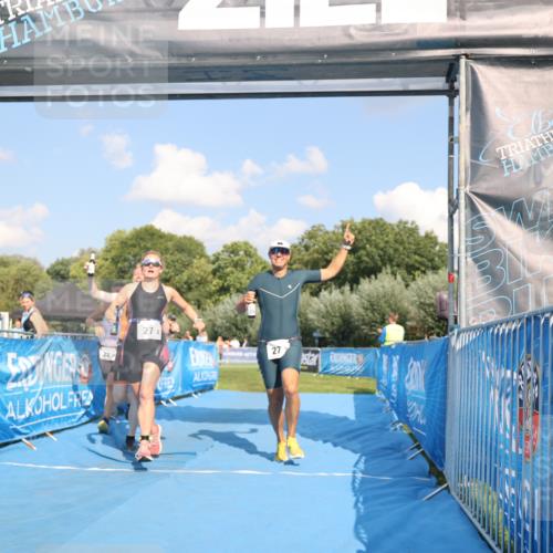 25.08.2024 - Elbe Triathlon Hamburg H.Heesch http://msf.ph/oto/6857906 25.08.2024 16:19:41 Ziel  meine-sportfotos.de