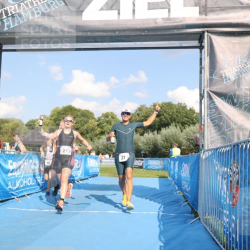 25.08.2024 - Elbe Triathlon Hamburg H.Heesch http://msf.ph/oto/6857911 25.08.2024 16:19:41 Ziel  meine-sportfotos.de