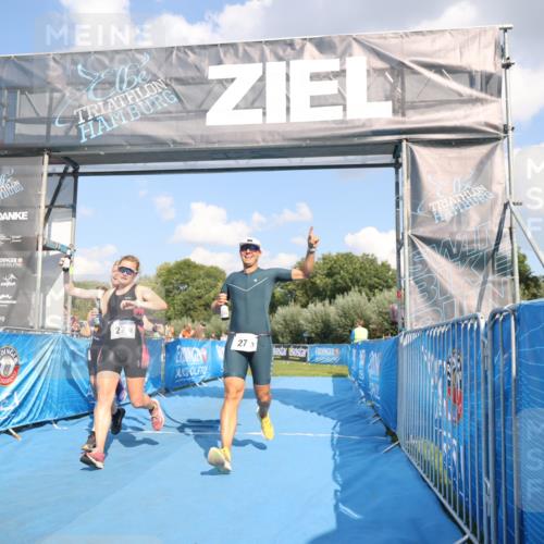 25.08.2024 - Elbe Triathlon Hamburg H.Heesch http://msf.ph/oto/6857949 25.08.2024 16:19:42 Ziel  meine-sportfotos.de