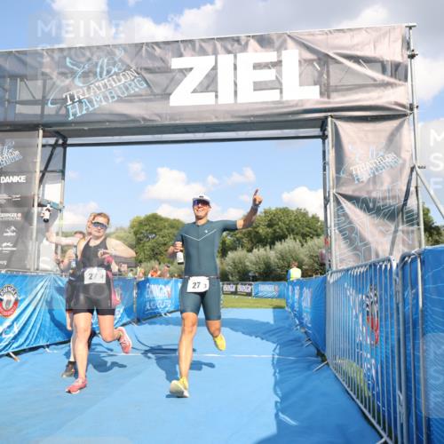 25.08.2024 - Elbe Triathlon Hamburg H.Heesch http://msf.ph/oto/6857954 25.08.2024 16:19:42 Ziel  meine-sportfotos.de