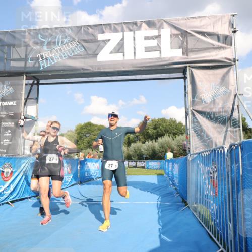 25.08.2024 - Elbe Triathlon Hamburg H.Heesch http://msf.ph/oto/6857958 25.08.2024 16:19:42 Ziel  meine-sportfotos.de