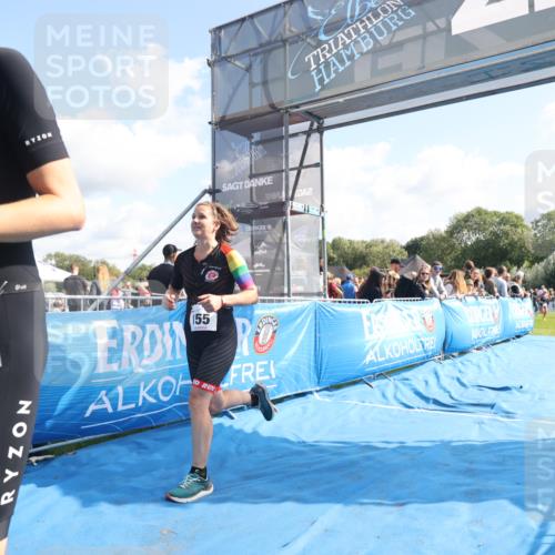25.08.2024 - Elbe Triathlon Hamburg H.Heesch http://msf.ph/oto/6862517 25.08.2024 11:06:26 Ziel 155, 250 meine-sportfotos.de