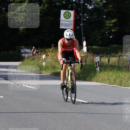 25.08.2024 - Elbe Triathlon Hamburg Fuchs,  Jonas http://msf.ph/oto/6864442 25.08.2024 10:50:20 Radfahren 1473, 748 meine-sportfotos.de