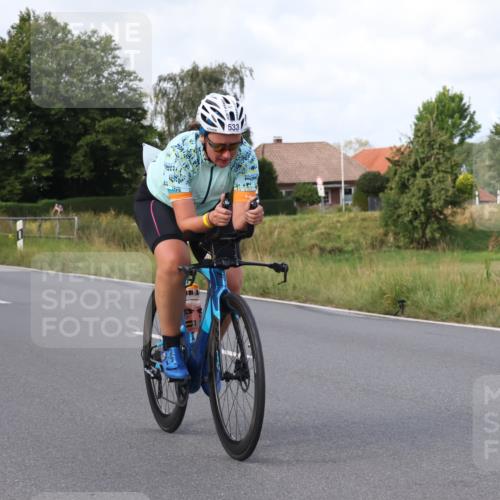 25.08.2024 - Elbe Triathlon Hamburg Fuchs,  Jonas http://msf.ph/oto/6864897 25.08.2024 10:07:14 Radfahren 533, 389, 268 meine-sportfotos.de