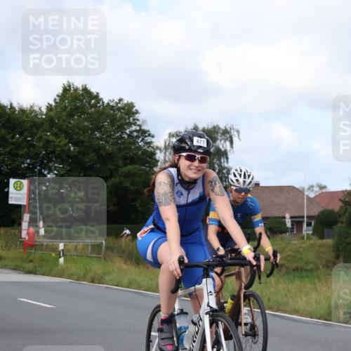 25.08.2024 - Elbe Triathlon Hamburg Fuchs,  Jonas http://msf.ph/oto/6865542 25.08.2024 10:09:31 Radfahren 477, 464, 459, 375 meine-sportfotos.de
