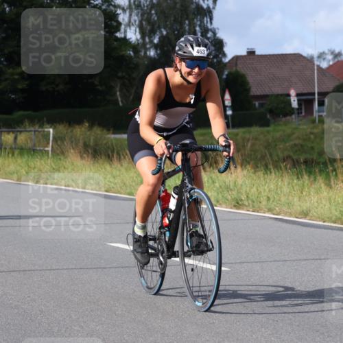 25.08.2024 - Elbe Triathlon Hamburg Fuchs,  Jonas http://msf.ph/oto/6866120 25.08.2024 10:12:11 Radfahren 463, 453 meine-sportfotos.de