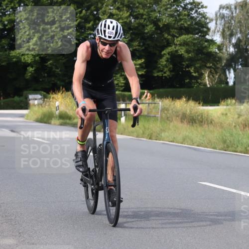 25.08.2024 - Elbe Triathlon Hamburg Fuchs,  Jonas http://msf.ph/oto/6866257 25.08.2024 10:12:36 Radfahren 435, 373 meine-sportfotos.de