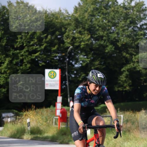 25.08.2024 - Elbe Triathlon Hamburg Fuchs,  Jonas http://msf.ph/oto/6866417 25.08.2024 10:13:13 Radfahren 519, 518, 485 meine-sportfotos.de