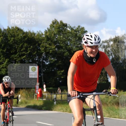 25.08.2024 - Elbe Triathlon Hamburg Fuchs,  Jonas http://msf.ph/oto/6866586 25.08.2024 10:56:35 Radfahren 1485, 460, 1513, 772 meine-sportfotos.de