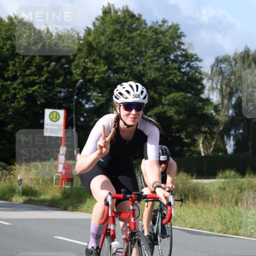 25.08.2024 - Elbe Triathlon Hamburg Fuchs,  Jonas http://msf.ph/oto/6867327 25.08.2024 10:17:19 Radfahren 508, 616 meine-sportfotos.de