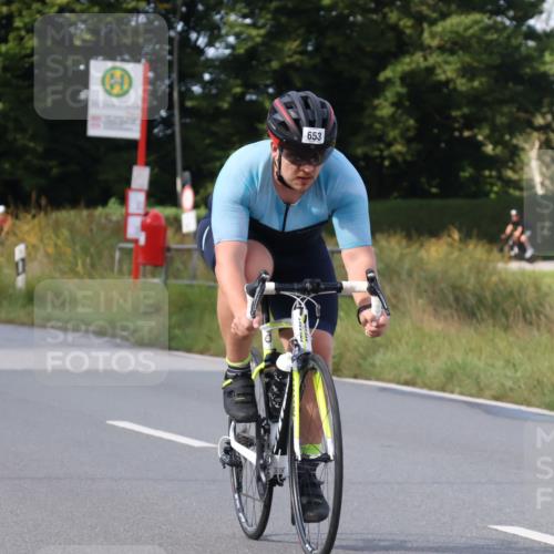 25.08.2024 - Elbe Triathlon Hamburg Fuchs,  Jonas http://msf.ph/oto/6869221 25.08.2024 10:23:47 Radfahren 653 meine-sportfotos.de