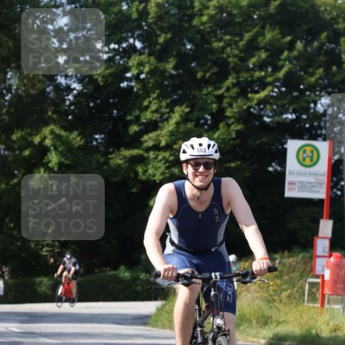 25.08.2024 - Elbe Triathlon Hamburg Fuchs,  Jonas http://msf.ph/oto/6869993 25.08.2024 11:09:07 Radfahren 603, 1502 meine-sportfotos.de