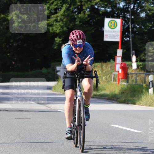 25.08.2024 - Elbe Triathlon Hamburg Fuchs,  Jonas http://msf.ph/oto/6870612 25.08.2024 10:28:07 Radfahren 496, 626 meine-sportfotos.de