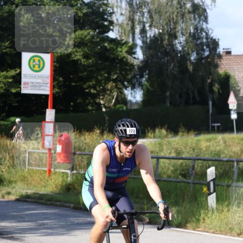 25.08.2024 - Elbe Triathlon Hamburg Fuchs,  Jonas http://msf.ph/oto/6871410 25.08.2024 10:30:42 Radfahren 684, 373, 539, 723 meine-sportfotos.de
