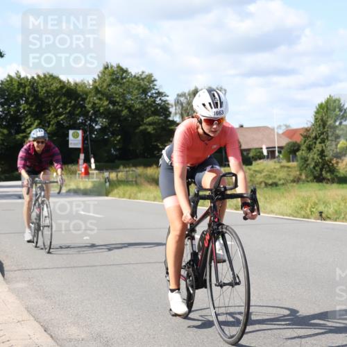 25.08.2024 - Elbe Triathlon Hamburg Fuchs,  Jonas http://msf.ph/oto/6872741 25.08.2024 11:17:50 Radfahren 1663, 1593 meine-sportfotos.de