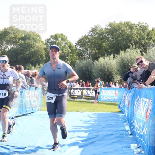 25.08.2024 - Elbe Triathlon Hamburg H.Heesch http://msf.ph/oto/6873353 25.08.2024 11:10:45 Ziel 118, 285 meine-sportfotos.de