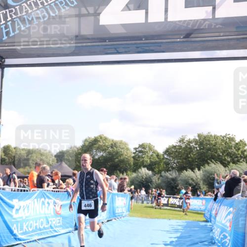 25.08.2024 - Elbe Triathlon Hamburg H.Heesch http://msf.ph/oto/6873378 25.08.2024 11:37:59 Ziel 446, 1462 meine-sportfotos.de