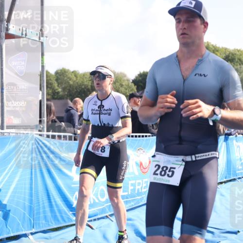 25.08.2024 - Elbe Triathlon Hamburg H.Heesch http://msf.ph/oto/6873454 25.08.2024 11:10:46 Ziel 118, 285 meine-sportfotos.de