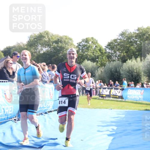 25.08.2024 - Elbe Triathlon Hamburg H.Heesch http://msf.ph/oto/6874257 25.08.2024 11:12:30 Ziel 134, 404, 414, 610 meine-sportfotos.de