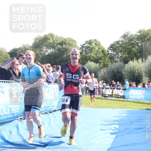 25.08.2024 - Elbe Triathlon Hamburg H.Heesch http://msf.ph/oto/6874262 25.08.2024 11:12:30 Ziel 134, 404, 414, 610 meine-sportfotos.de