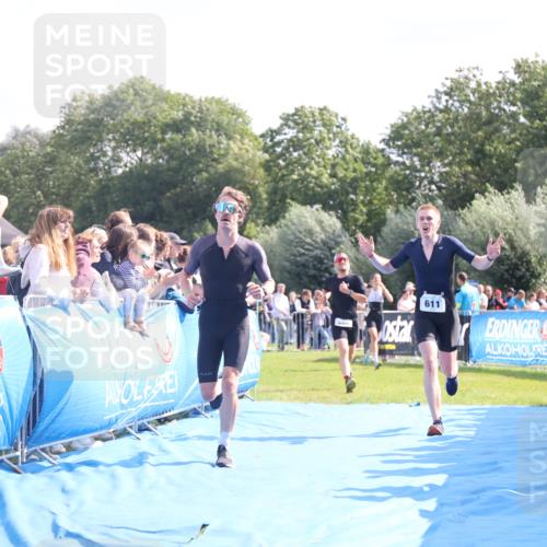 25.08.2024 - Elbe Triathlon Hamburg H.Heesch http://msf.ph/oto/6875744 25.08.2024 11:16:24 Ziel 607, 611, 693 meine-sportfotos.de