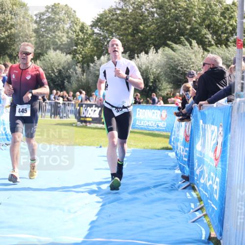 25.08.2024 - Elbe Triathlon Hamburg H.Heesch http://msf.ph/oto/6875968 25.08.2024 11:42:03 Ziel 354, 445 meine-sportfotos.de