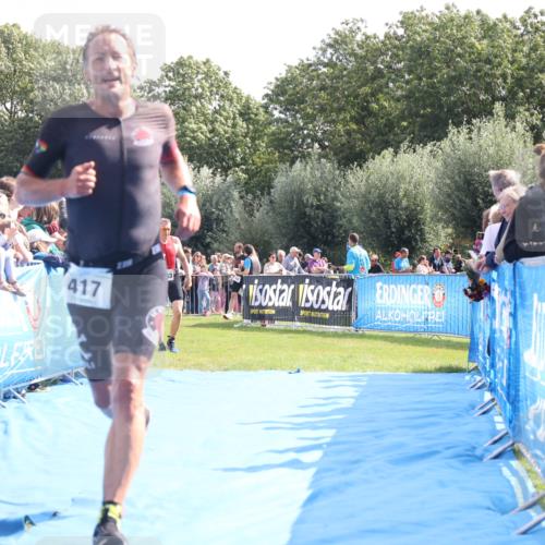 25.08.2024 - Elbe Triathlon Hamburg H.Heesch http://msf.ph/oto/6884431 25.08.2024 11:21:41 Ziel 417 meine-sportfotos.de