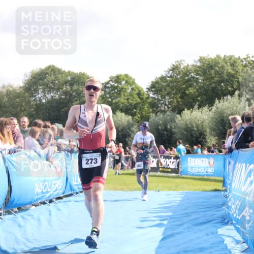 25.08.2024 - Elbe Triathlon Hamburg H.Heesch http://msf.ph/oto/6884769 25.08.2024 11:22:44 Ziel 273, 383 meine-sportfotos.de