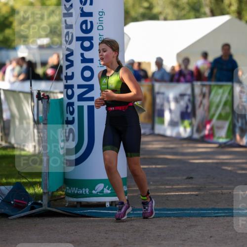 01.09.2024 - 17. Tribühne Triathlon Michael Strokosch http://msf.ph/oto/6896942 01.09.2024 09:50:24 Ziel 104 meine-sportfotos.de