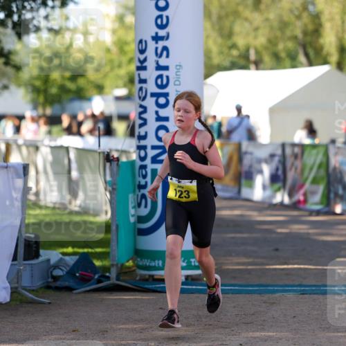 01.09.2024 - 17. Tribühne Triathlon Michael Strokosch http://msf.ph/oto/6897648 01.09.2024 09:54:07 Ziel 123 meine-sportfotos.de