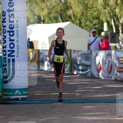 01.09.2024 - 17. Tribühne Triathlon Michael Strokosch http://msf.ph/oto/6897803 01.09.2024 09:54:34 Ziel 80 meine-sportfotos.de