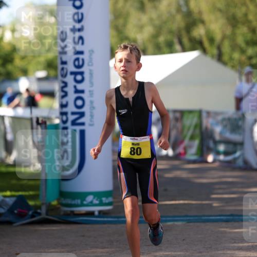 01.09.2024 - 17. Tribühne Triathlon Michael Strokosch http://msf.ph/oto/6897823 01.09.2024 09:54:36 Ziel 80 meine-sportfotos.de