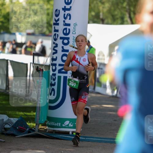 01.09.2024 - 17. Tribühne Triathlon Michael Strokosch http://msf.ph/oto/6906900 01.09.2024 11:13:21 Ziel 201 meine-sportfotos.de