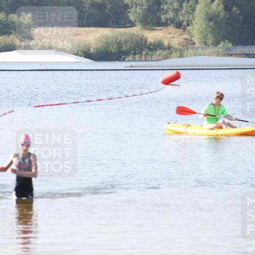 01.09.2024 - 17. Tribühne Triathlon Luisa Fischer http://msf.ph/oto/6922994 01.09.2024 09:33:52 Schwimmen  meine-sportfotos.de