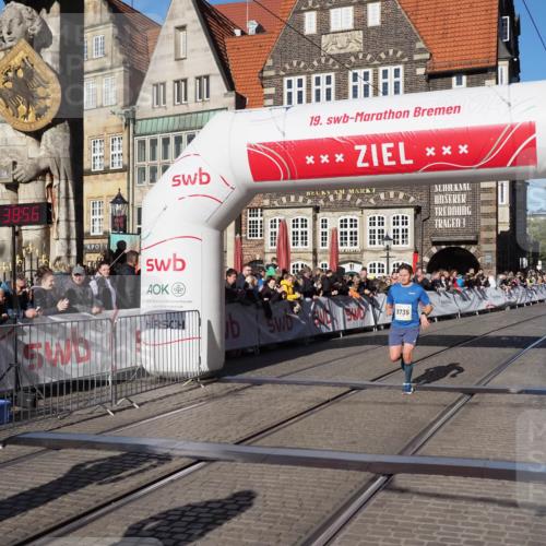 06.10.2024 - 19. swb-Marathon Bremen Luisa Fischer http://msf.ph/oto/7370552 06.10.2024 10:33:56 Ziel 8139, 8543, 8735 meine-sportfotos.de