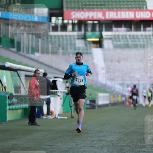 06.10.2024 - 19. swb-Marathon Bremen Yannick Fuchs http://msf.ph/oto/7374695 06.10.2024 10:16:27 Laufen im Stadion 7498, 8559 meine-sportfotos.de