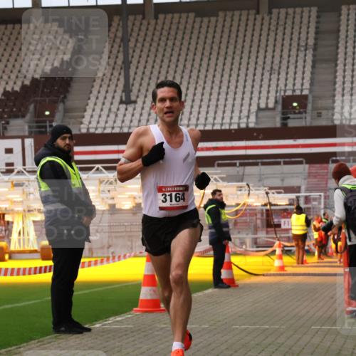 08.12.2024 - St. Pauli X-Mass-Run No. 14 Yannick Fuchs http://msf.ph/oto/7471824 08.12.2024 09:50:31 Ziel 2957, 3164 meine-sportfotos.de