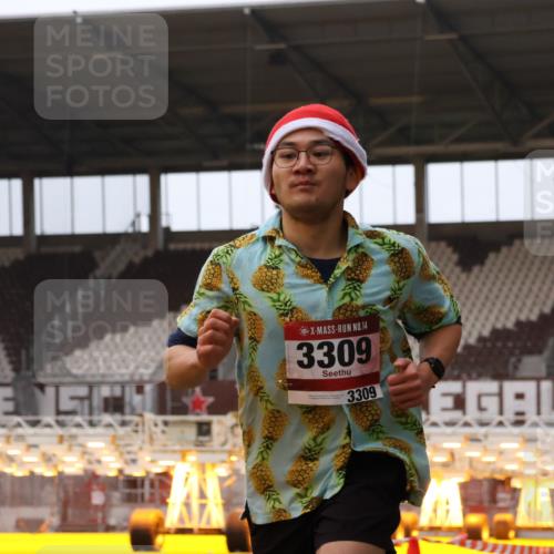 08.12.2024 - St. Pauli X-Mass-Run No. 14 Yannick Fuchs http://msf.ph/oto/7472163 08.12.2024 09:51:29 Ziel 2757, 3309 meine-sportfotos.de