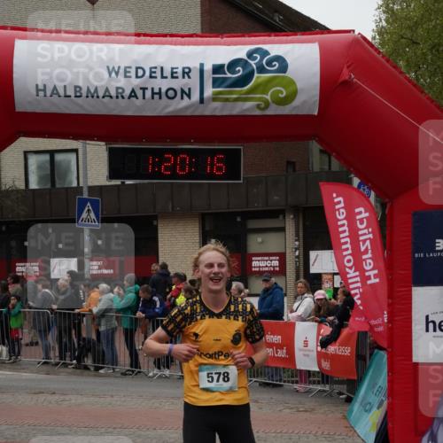 04.05.2025 - 8. Wedeler Halbmarathon Felixshl http://msf.ph/oto/7815575 04.05.2025 11:20:14 Ziel 578 meine-sportfotos.de