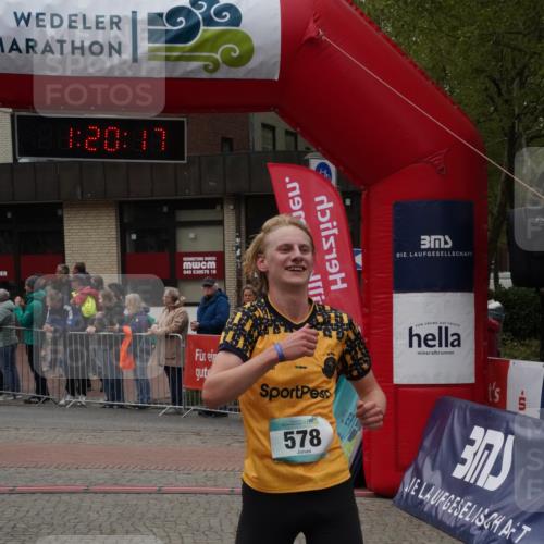04.05.2025 - 8. Wedeler Halbmarathon Felixshl http://msf.ph/oto/7815588 04.05.2025 11:20:15 Ziel 578 meine-sportfotos.de