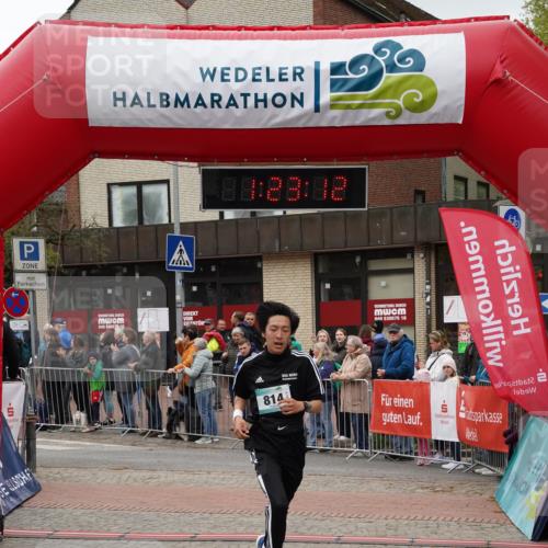 04.05.2025 - 8. Wedeler Halbmarathon Felixshl http://msf.ph/oto/7816847 04.05.2025 11:23:10 Ziel 814, 1016 meine-sportfotos.de