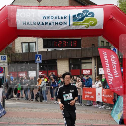04.05.2025 - 8. Wedeler Halbmarathon Felixshl http://msf.ph/oto/7816848 04.05.2025 11:23:11 Ziel 814 meine-sportfotos.de