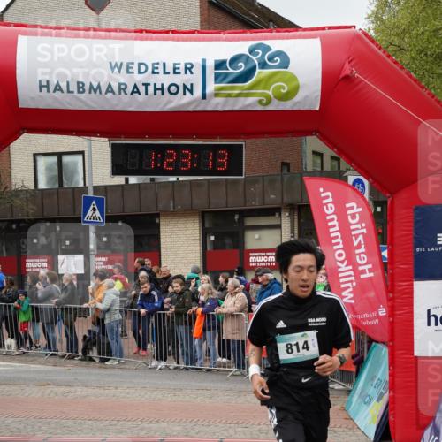 04.05.2025 - 8. Wedeler Halbmarathon Felixshl http://msf.ph/oto/7816851 04.05.2025 11:23:11 Ziel 814 meine-sportfotos.de