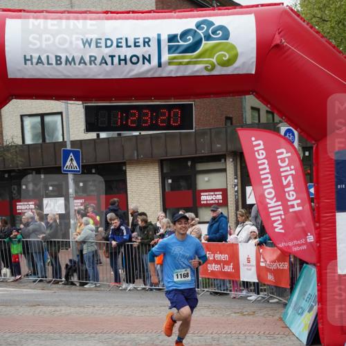 04.05.2025 - 8. Wedeler Halbmarathon Felixshl http://msf.ph/oto/7816857 04.05.2025 11:23:18 Ziel 1168 meine-sportfotos.de