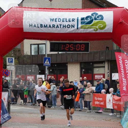04.05.2025 - 8. Wedeler Halbmarathon Felixshl http://msf.ph/oto/7816968 04.05.2025 11:25:06 Ziel 1093, 1176 meine-sportfotos.de