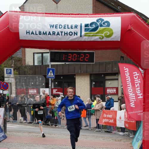04.05.2025 - 8. Wedeler Halbmarathon Felixshl http://msf.ph/oto/7817459 04.05.2025 11:30:20 Ziel 514, 1111 meine-sportfotos.de