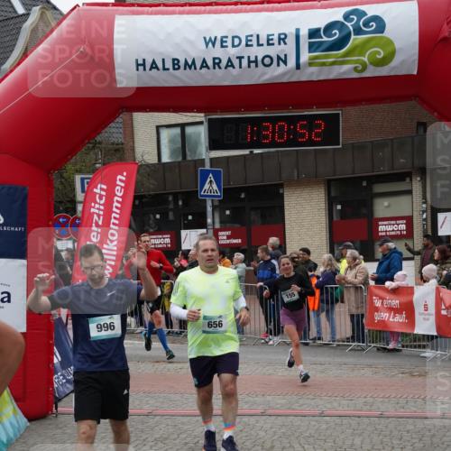 04.05.2025 - 8. Wedeler Halbmarathon Felixshl http://msf.ph/oto/7817519 04.05.2025 11:30:50 Ziel 155, 610, 616, 656, 659, 996 meine-sportfotos.de