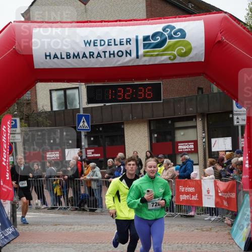04.05.2025 - 8. Wedeler Halbmarathon Felixshl http://msf.ph/oto/7817674 04.05.2025 11:32:34 Ziel 728, 1211 meine-sportfotos.de