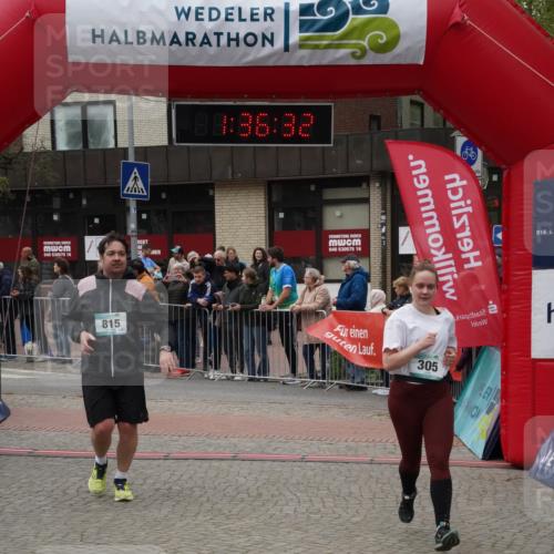 04.05.2025 - 8. Wedeler Halbmarathon Felixshl http://msf.ph/oto/7818076 04.05.2025 11:36:30 Ziel 31, 305, 397, 563, 815 meine-sportfotos.de
